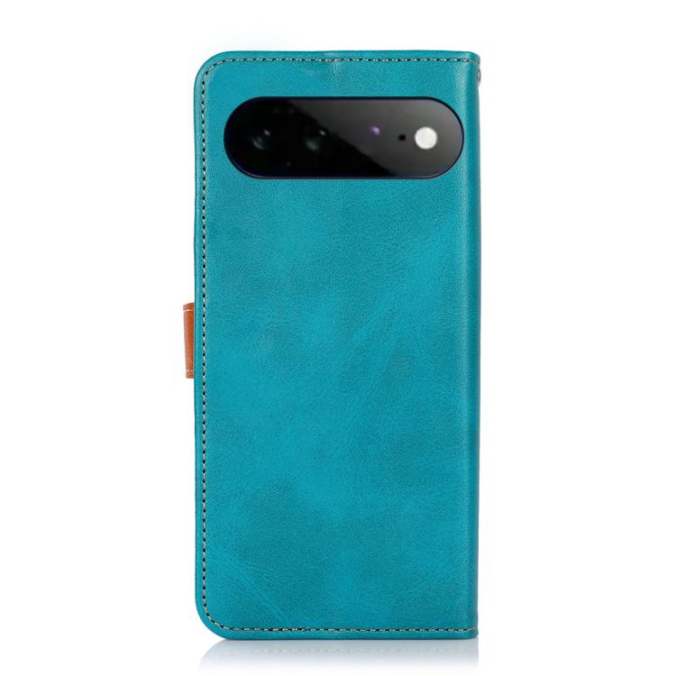 For Google Pixel 11 Pro XL KHAZNEH Dual-color Cowhide Texture Flip Leather Phone Case