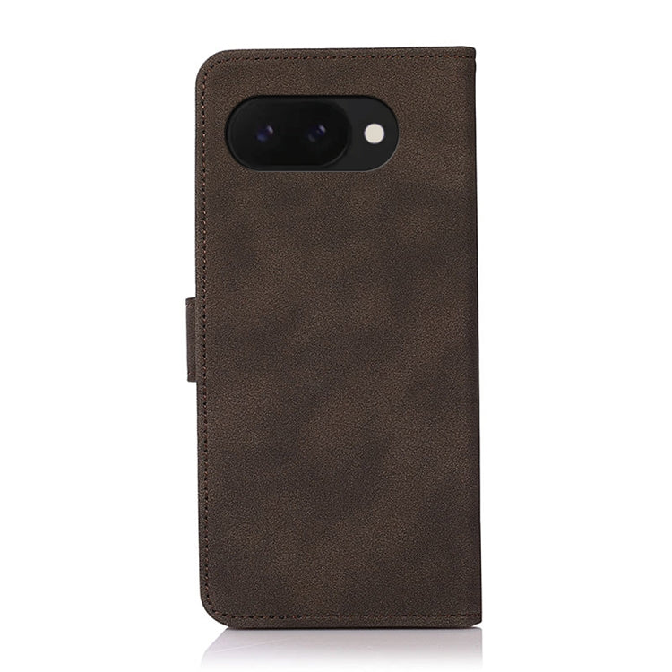 For Google Pixel 9a KHAZNEH Matte Texture Leather Phone Case