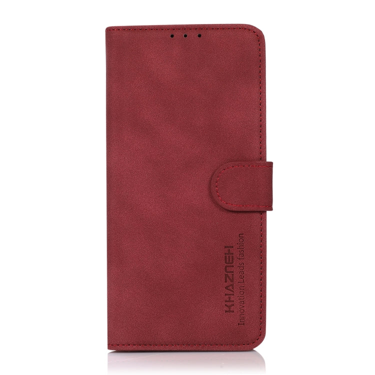 For Google Pixel 9a KHAZNEH Matte Texture Leather Phone Case