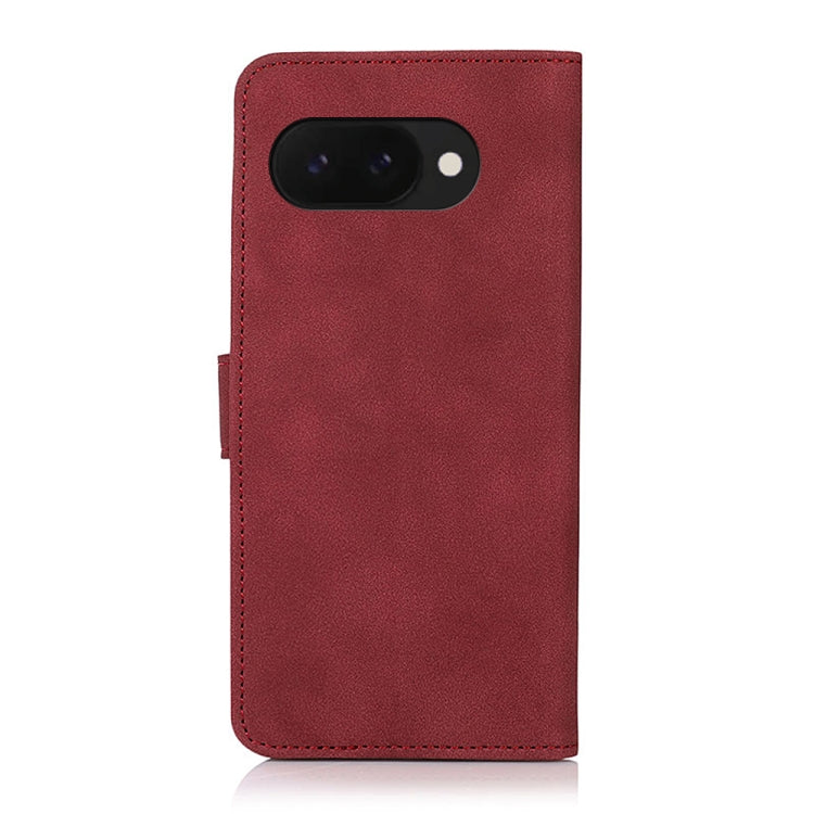 For Google Pixel 9a KHAZNEH Matte Texture Leather Phone Case