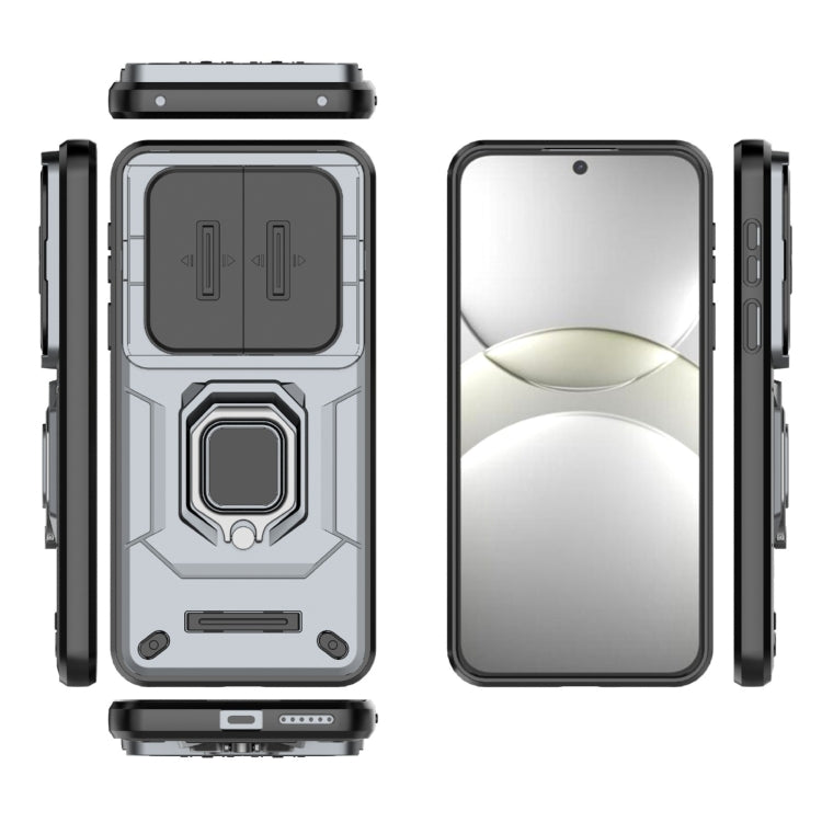 For Huawei Mate 70 5G Sliding Camshield TPU + PC Shockproof Phone Case with Holder