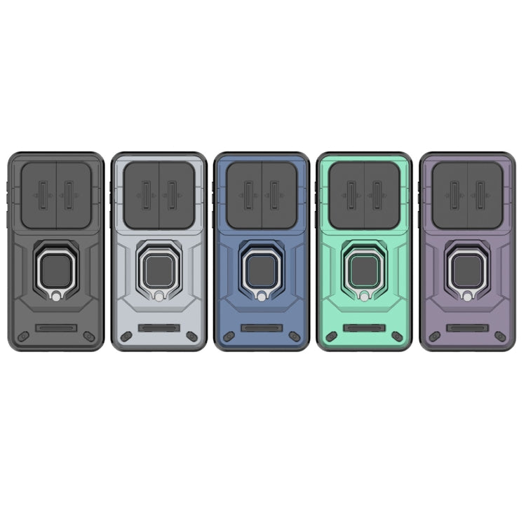For Huawei Mate 70 5G Sliding Camshield TPU + PC Shockproof Phone Case with Holder