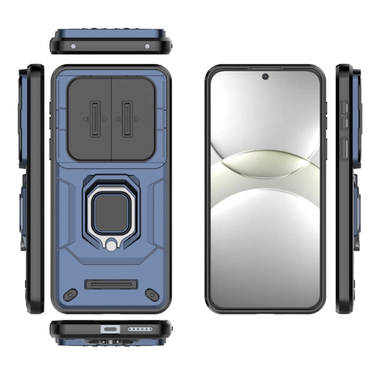 For Huawei Mate 70 5G Sliding Camshield TPU + PC Shockproof Phone Case with Holder