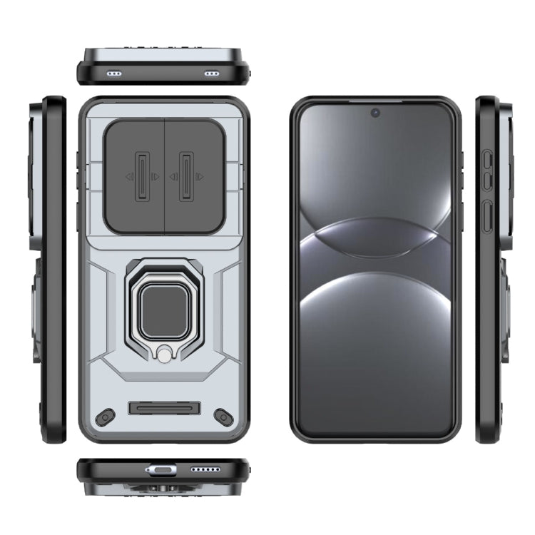 For Huawei Mate 70 Pro 5G / 70 Pro+ 5G Sliding Camshield TPU + PC Shockproof Phone Case with Holder
