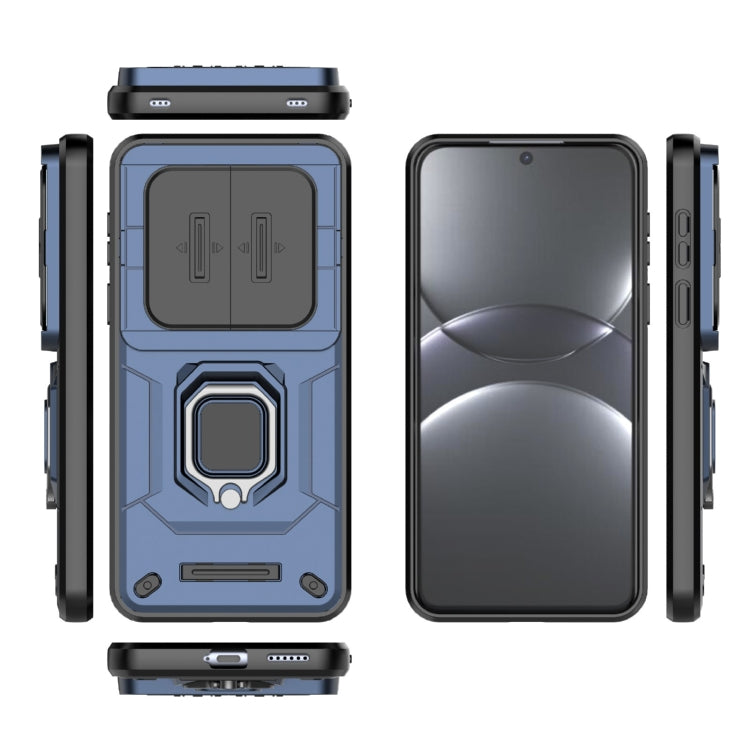 For Huawei Mate 70 Pro 5G / 70 Pro+ 5G Sliding Camshield TPU + PC Shockproof Phone Case with Holder
