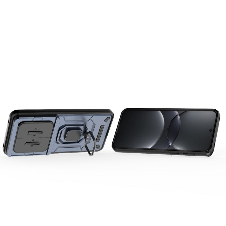 For Huawei Mate 70 Pro 5G / 70 Pro+ 5G Sliding Camshield TPU + PC Shockproof Phone Case with Holder