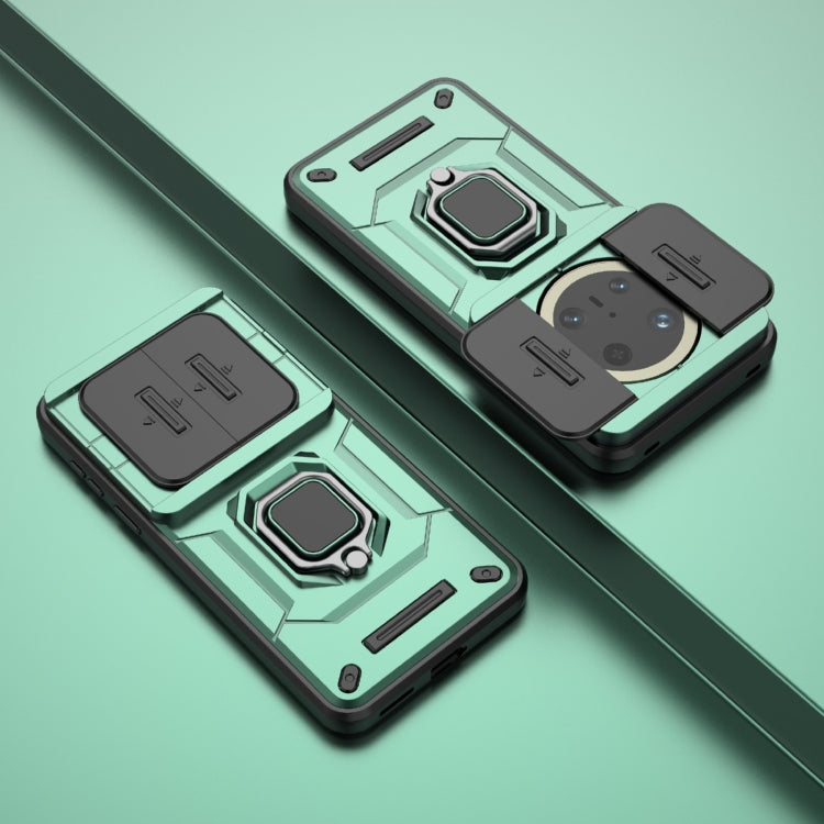 For Huawei Mate 70 Pro 5G / 70 Pro+ 5G Sliding Camshield TPU + PC Shockproof Phone Case with Holder