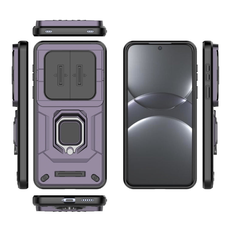 For Huawei Mate 70 Pro 5G / 70 Pro+ 5G Sliding Camshield TPU + PC Shockproof Phone Case with Holder