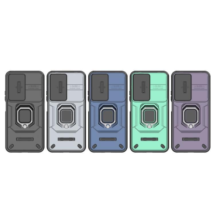 For Huawei nova 14 5G Sliding Camshield TPU + PC Shockproof Phone Case with Holder