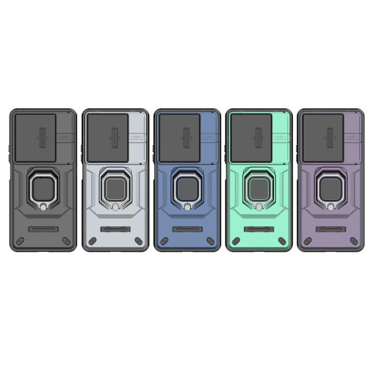 For Huawei nova 14 Pro 5G Sliding Camshield TPU + PC Shockproof Phone Case with Holder