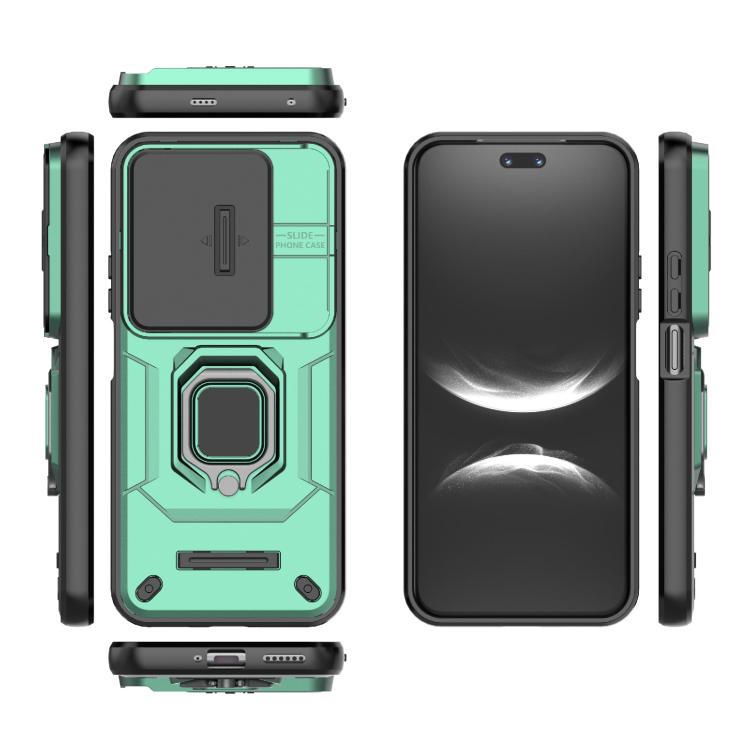 For Huawei nova 14 Ultra 5G Sliding Camshield TPU + PC Shockproof Phone Case with Holder
