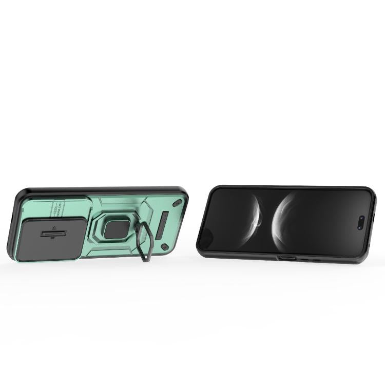 For Huawei nova 14 Ultra 5G Sliding Camshield TPU + PC Shockproof Phone Case with Holder