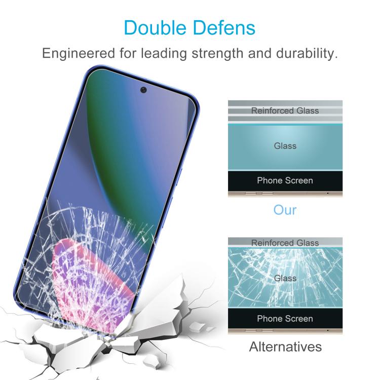For Google Pixel 11 10pcs 0.26mm 9H 2.5D Tempered Glass Film