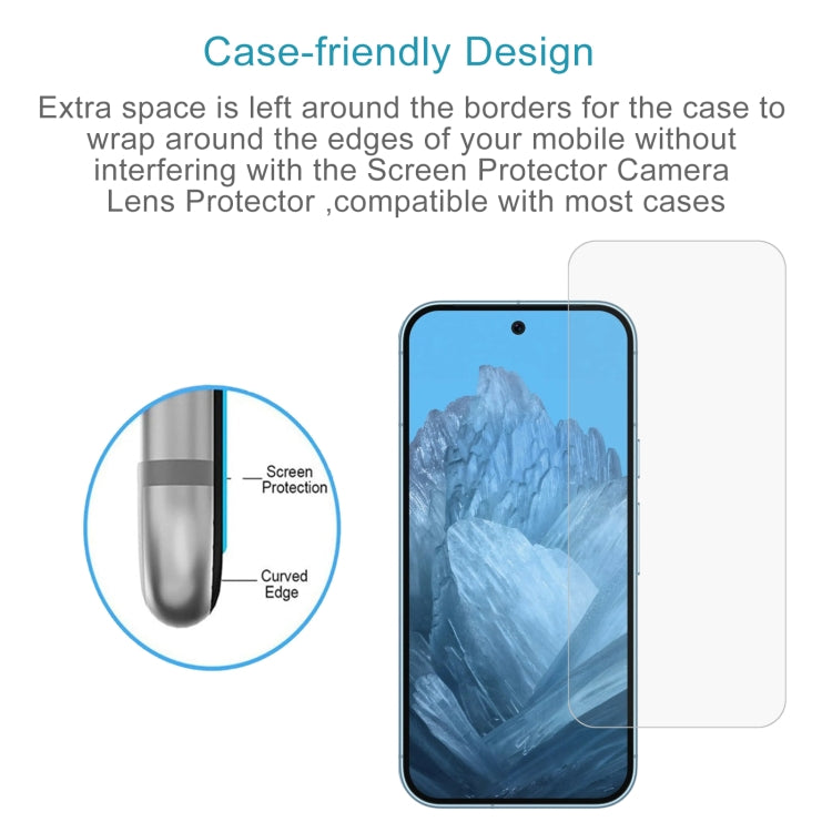 For Google Pixel 9 Pro XL 50pcs 0.26mm 9H 2.5D Tempered Glass Film