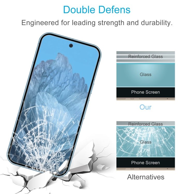 For Google Pixel 9 Pro XL 50pcs 0.26mm 9H 2.5D Tempered Glass Film