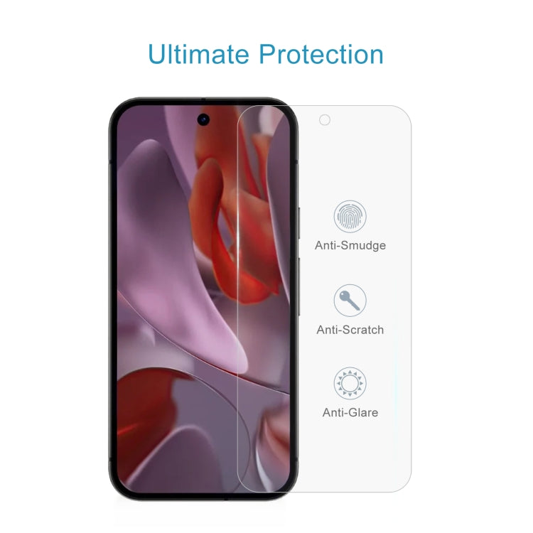 For Google Pixel 9a 50pcs 0.26mm 9H 2.5D Tempered Glass Film