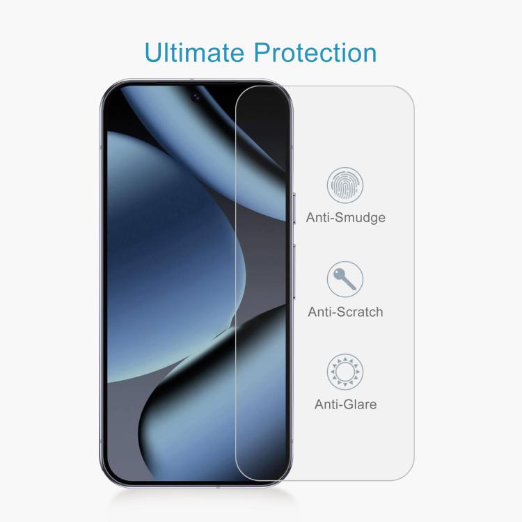 For Google Pixel 11 Pro 50pcs 0.26mm 9H 2.5D Tempered Glass Film
