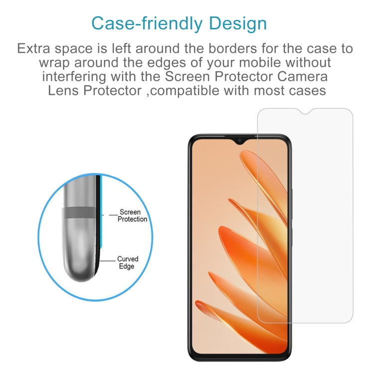 For Meizu Blue 20 10pcs 0.26mm 9H 2.5D Tempered Glass Film