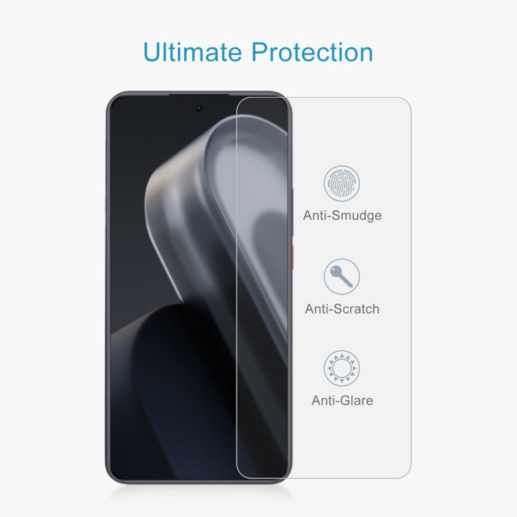 For Meizu Lucky 08 10pcs 0.26mm 9H 2.5D Tempered Glass Film