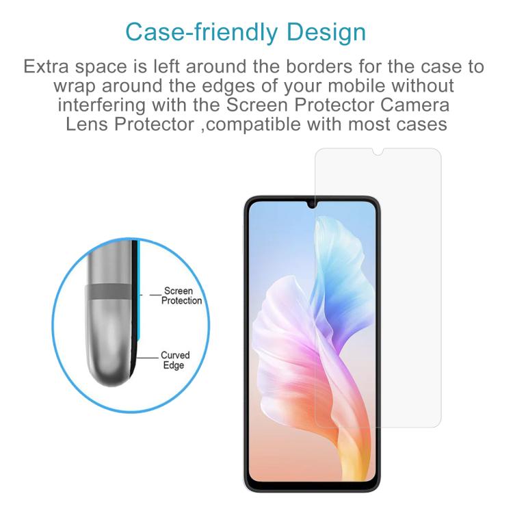 For Meizu Note 21 10pcs 0.26mm 9H 2.5D Tempered Glass Film