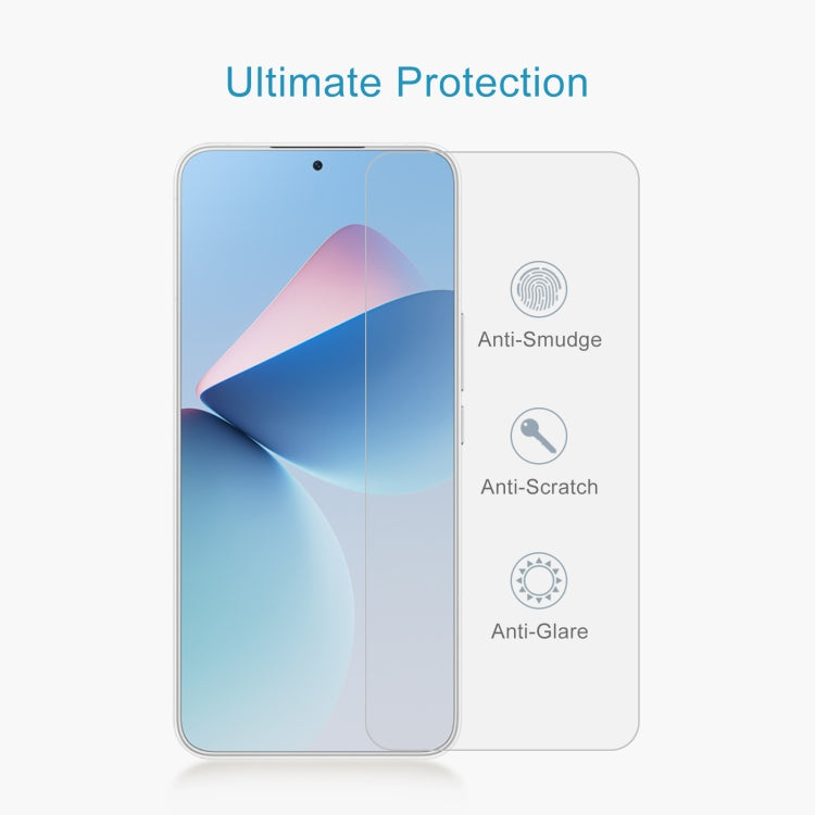 For Meizu 21 Note 50pcs 0.26mm 9H 2.5D Tempered Glass Film
