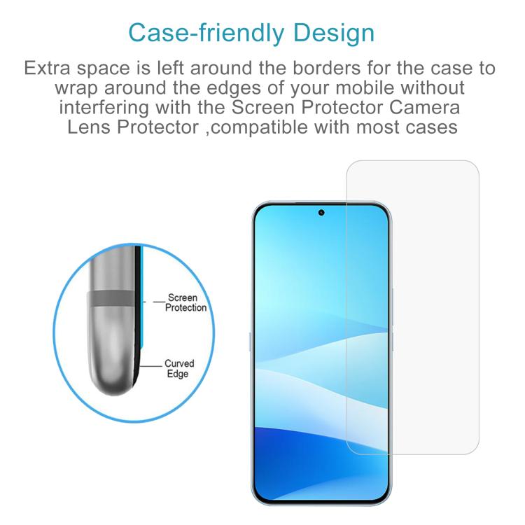 For Meizu Note 16 Pro 50pcs 0.26mm 9H 2.5D Tempered Glass Film
