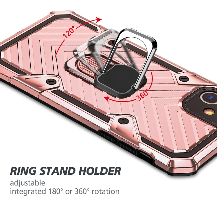For Samsung Galaxy S20 Ultra Cool Armor PC + TPU Shockproof Case with 360 Degree Rotation Ring Holder