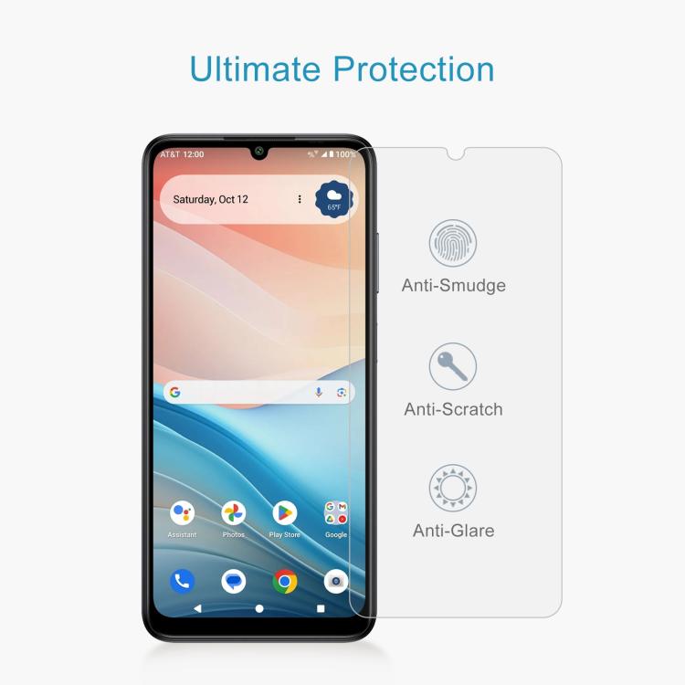 For AT&T Verge 50pcs 0.26mm 9H 2.5D Tempered Glass Film