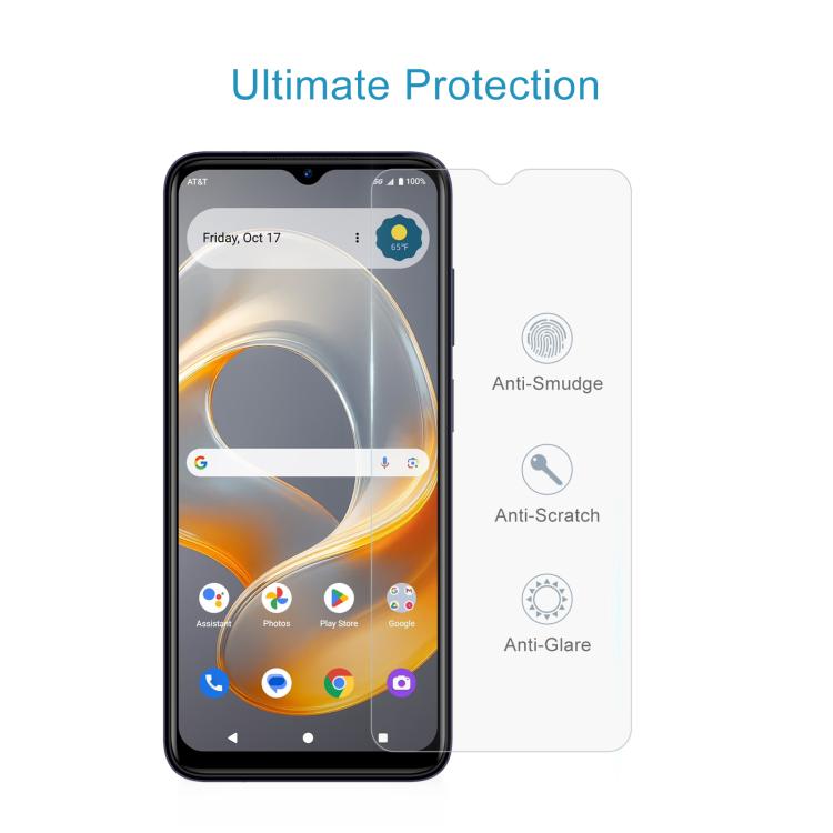 For AT&T Propel 3 5G 50pcs 0.26mm 9H 2.5D Tempered Glass Film