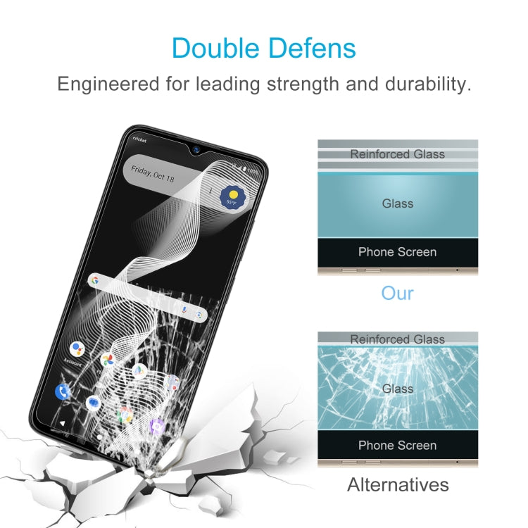 For Cricket Debut S3 10pcs 0.26mm 9H 2.5D Tempered Glass Film
