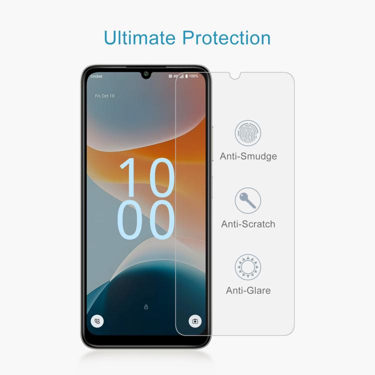 For Cricket Icon Pro 2026 10pcs 0.26mm 9H 2.5D Tempered Glass Film
