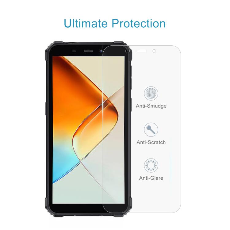 For Oukitel G6 10pcs 0.26mm 9H 2.5D Tempered Glass Film