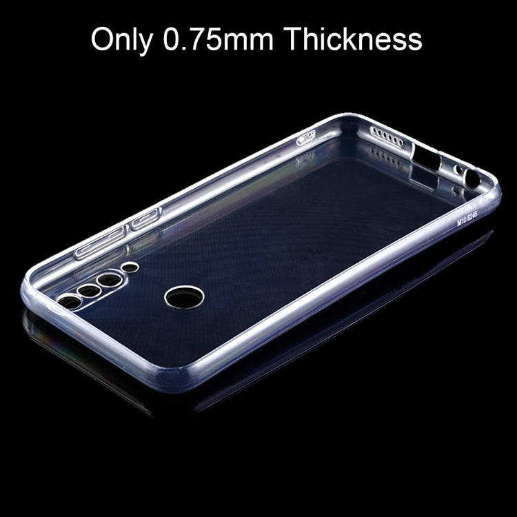 For Meizu M10 0.75mm Ultra-thin Transparent TPU Soft Protective Case