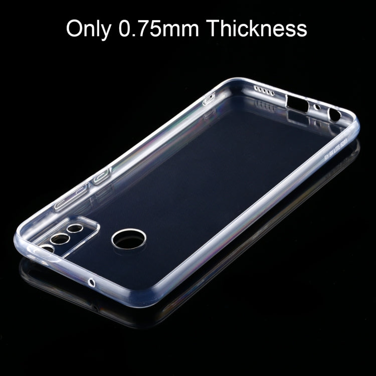 For Huawei Honor 9X Lite 0.75mm Ultra-thin Transparent TPU Soft Protective Case