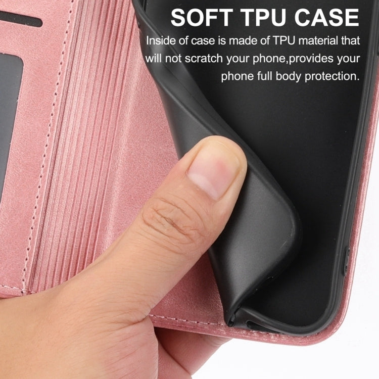 For iPhone 16 Pro Cubic Grid Calf Texture Magnetic Leather Phone Case