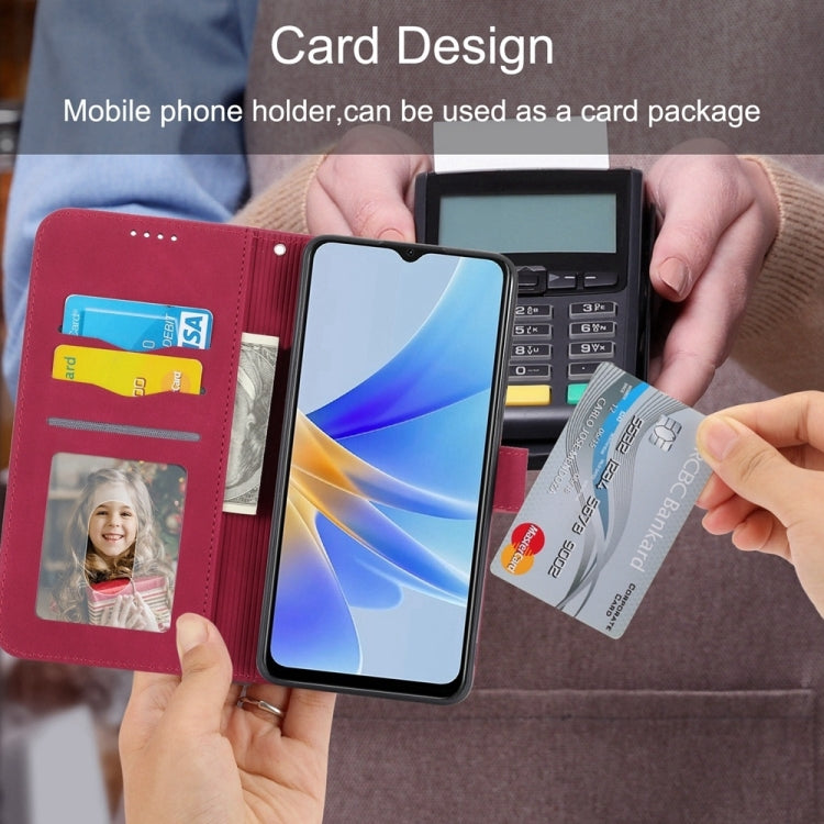 For iPhone 16e Dierfeng Dream Line TPU Hybrid PU Leather Phone Case