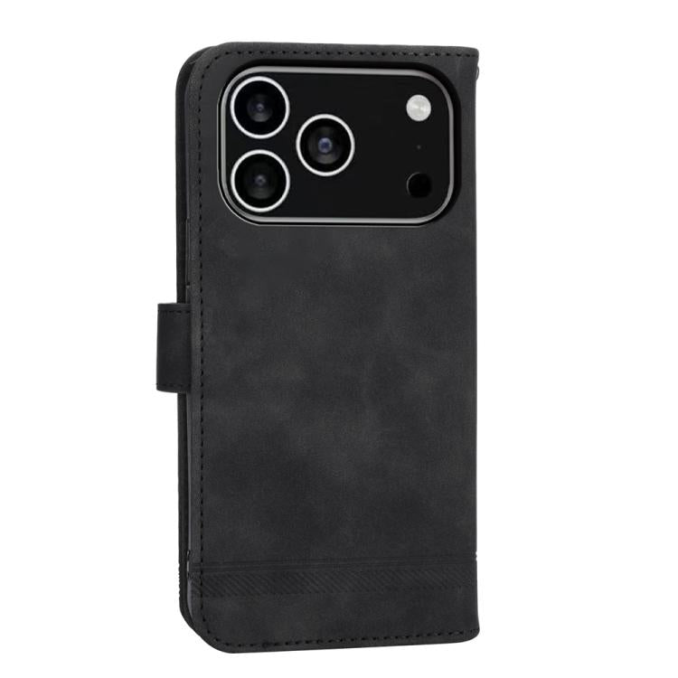 For iPhone 17 Pro Dierfeng Dream Line TPU Hybrid PU Leather Phone Case