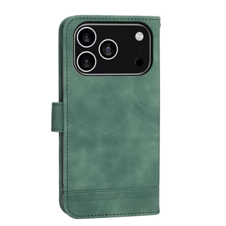 For iPhone 17 Pro Dierfeng Dream Line TPU Hybrid PU Leather Phone Case