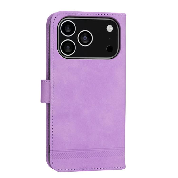 For iPhone 17 Pro Dierfeng Dream Line TPU Hybrid PU Leather Phone Case