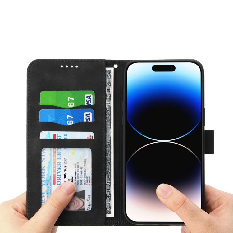 For iPhone Air Dierfeng Dream Line TPU Hybrid PU Leather Phone Case