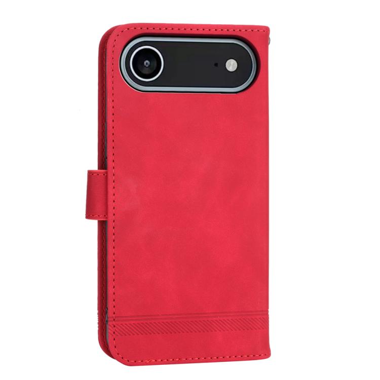 For iPhone Air Dierfeng Dream Line TPU Hybrid PU Leather Phone Case