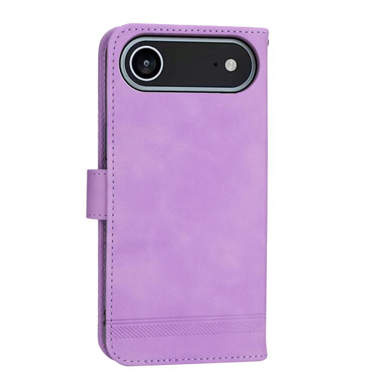 For iPhone Air Dierfeng Dream Line TPU Hybrid PU Leather Phone Case