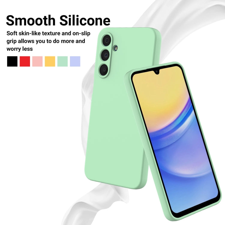 For Samsung Galaxy A16 5G Solid Color Liquid Silicone Dropproof Full Coverage Phone Case