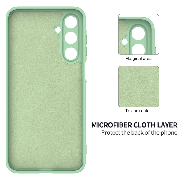 For Samsung Galaxy A16 5G Solid Color Liquid Silicone Dropproof Full Coverage Phone Case