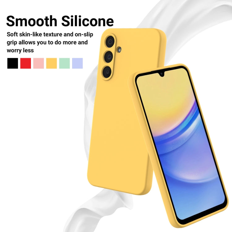 For Samsung Galaxy A16 5G Solid Color Liquid Silicone Dropproof Full Coverage Phone Case