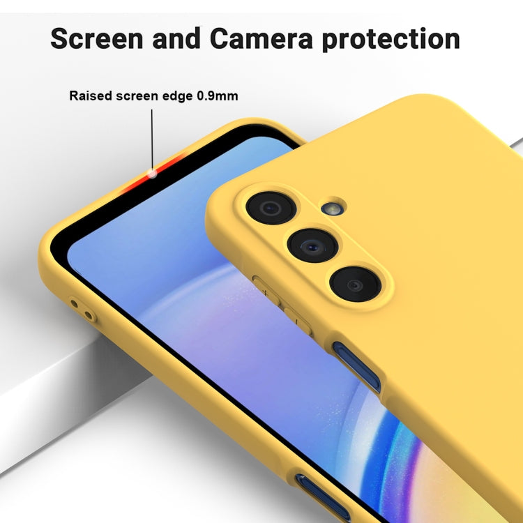 For Samsung Galaxy A16 5G Solid Color Liquid Silicone Dropproof Full Coverage Phone Case