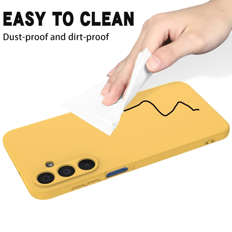 For Samsung Galaxy A16 5G Solid Color Liquid Silicone Dropproof Full Coverage Phone Case