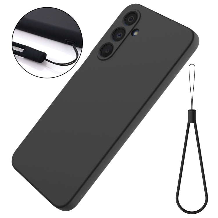 For Samsung Galaxy A16 5G Solid Color Liquid Silicone Dropproof Full Coverage Phone Case