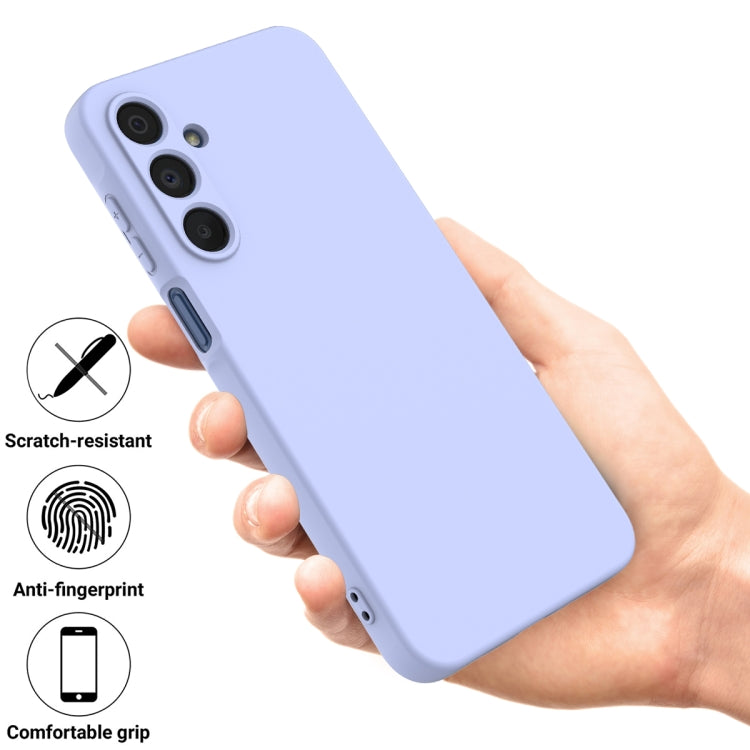 For Samsung Galaxy A16 5G Solid Color Liquid Silicone Dropproof Full Coverage Phone Case