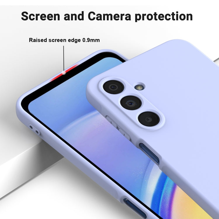For Samsung Galaxy A16 5G Solid Color Liquid Silicone Dropproof Full Coverage Phone Case